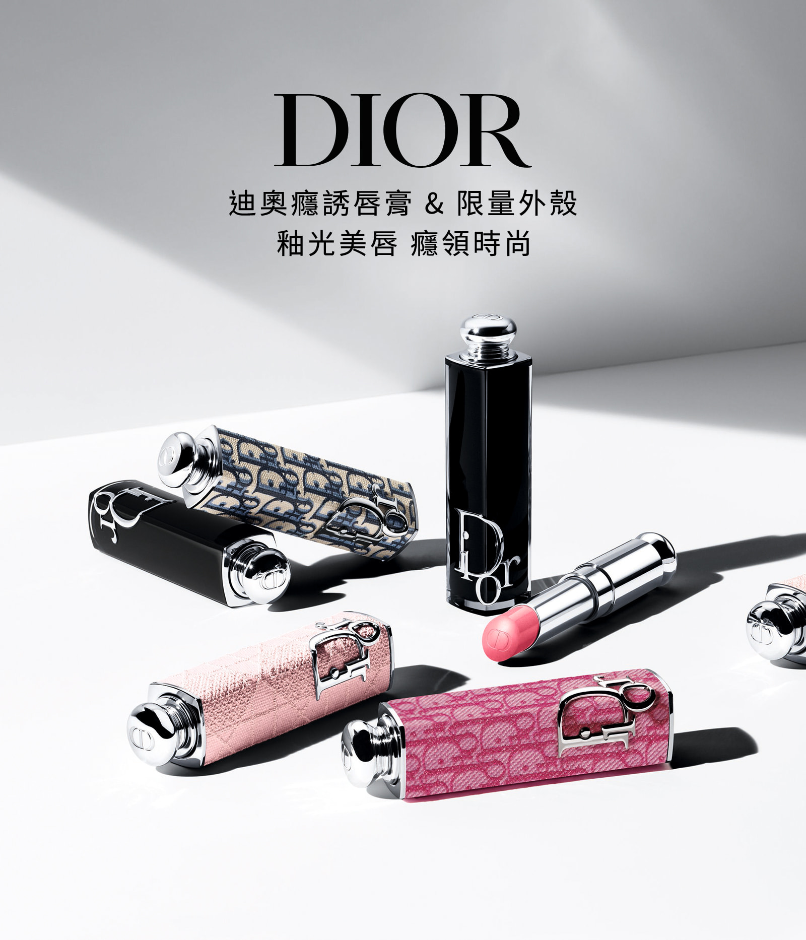 迪奧癮誘唇膏 & 限量外殼 釉光美唇 癮領時尚